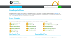 Desktop Screenshot of knowledgepublisher.com